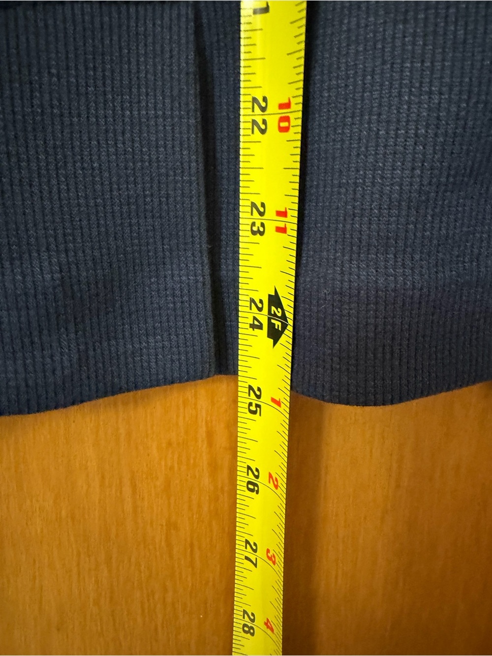 Skies Are Blue Navy Open-Front Rolled-Sleeve Blazer - Picture 6 of 8